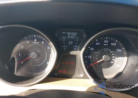 2011 Hyundai Elantra Gls from USA, damaged, VIN 5NPDH4AE9BH019454